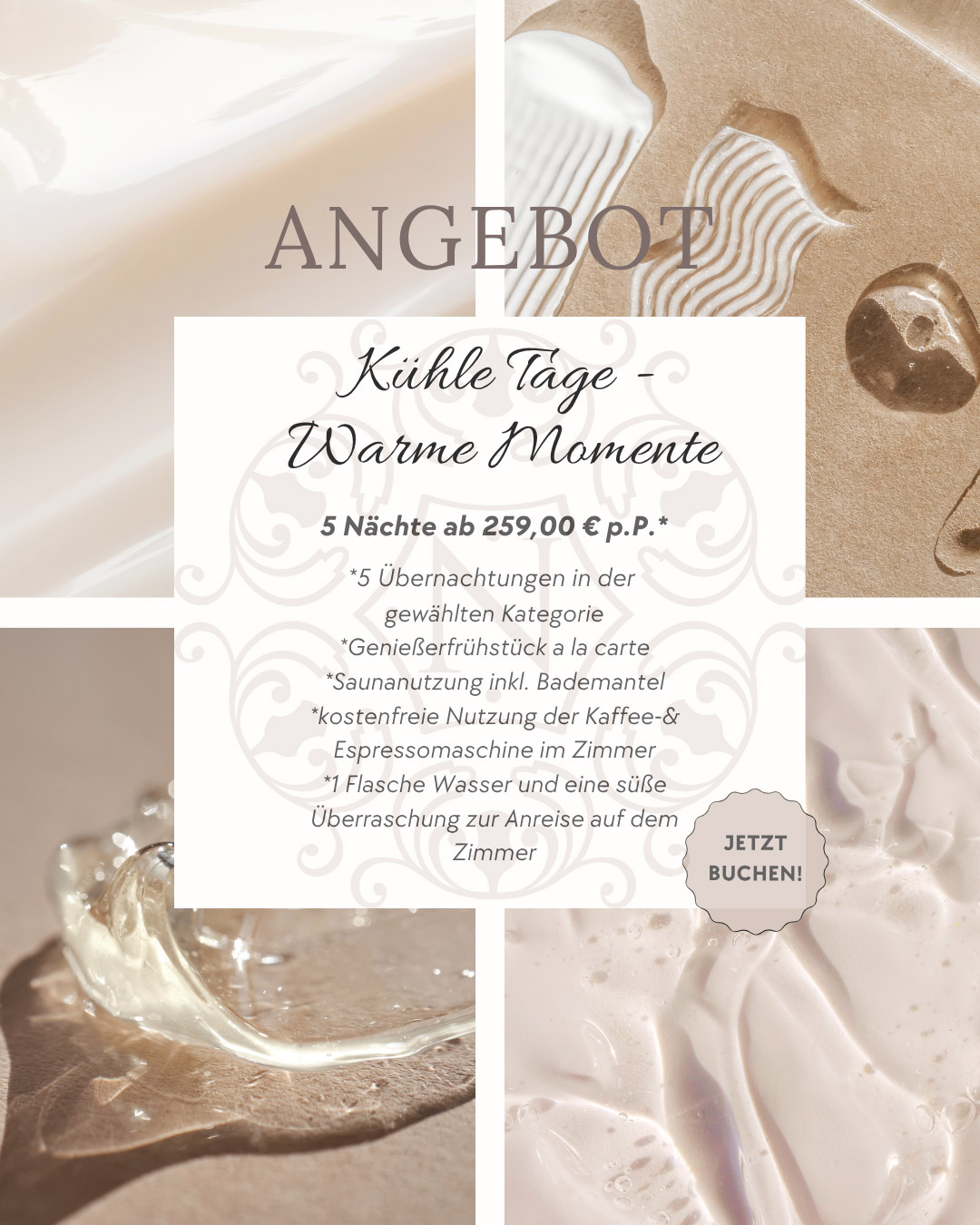 Angebot: Kühlte Tage – Warme Momente